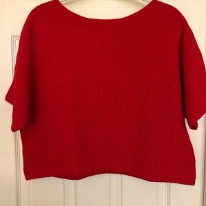 Akris Punto Red Sweater